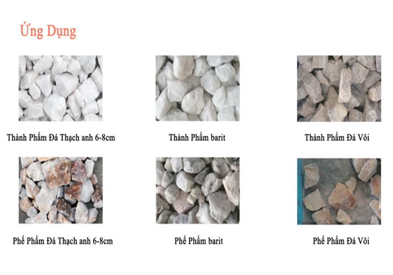 phân Loại Hạt khoáng sản lớn